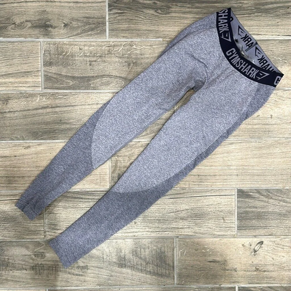 Gymshark flex legging‎ steel blue midnight navy size small